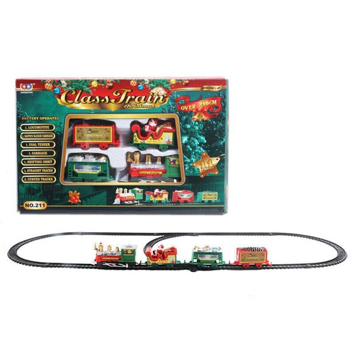Electric christmas toy - christmas, train