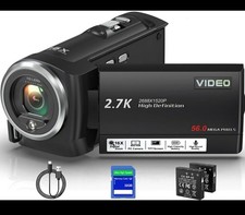 DELMODES 50 MP CAMCORDER 2.7K