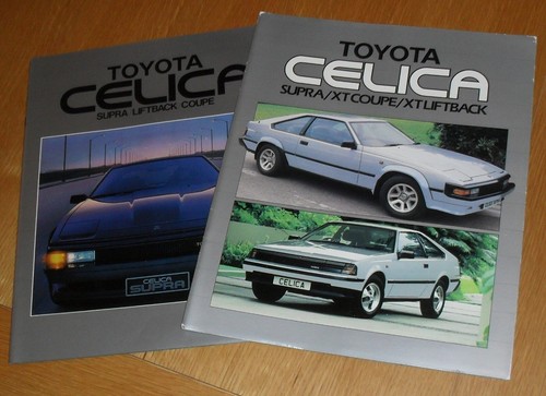 Toyota celica supra brochure - celica,