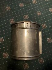 Vintage Medical sterilizer pan Sterilising Drum Allen & Hansburys Ltd London