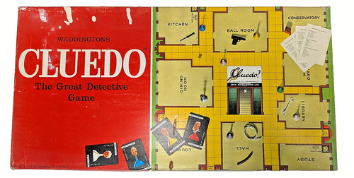 Cluedo vintage 1975 - cluedo,