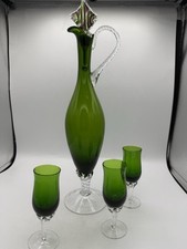 Vtg Empoli Italian Hand Blown