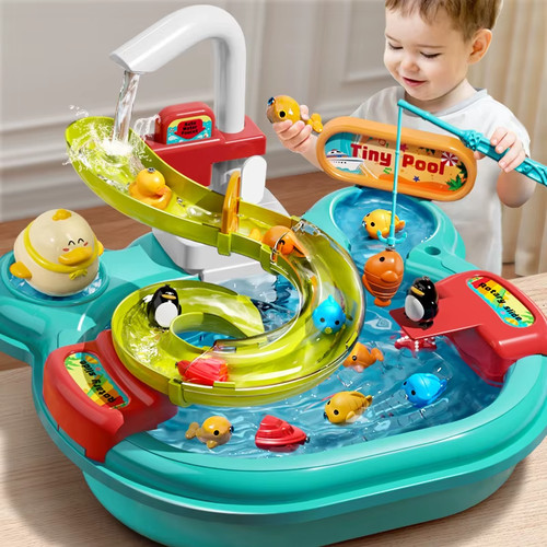 Kids electric fishing sink - kids,