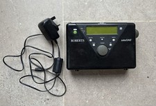 Roberts Solar Dab 2 Dab/fm/rds Digital Portable Radio Tested Black