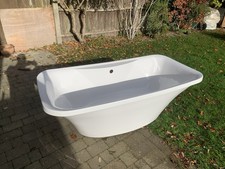 Freestanding Bath. Double