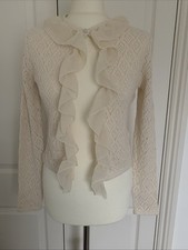Zara Frill Open Cardigan