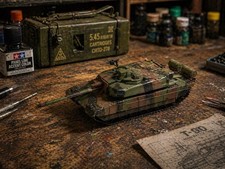 1:72 French Leclerc Tank Model