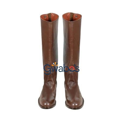 Men brown leather - brown,