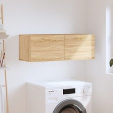 Wall Cabinet Floating Storage Cabinet Display Cupboard Engineered Wood vidaXL