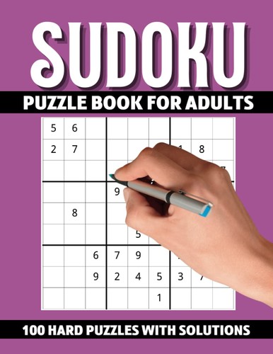 Sudoku puzzle book for - sudoku, adults