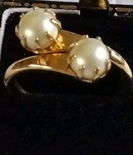 Sarah Coventry Ring Pearls