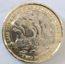 £2 MINTING ERROR Rare 1666