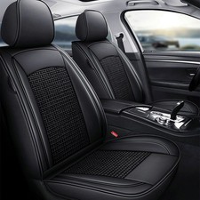 Black PU Leather Front Car Seat Covers FOR VW CADDY for TRANSPORTER for ARTEON