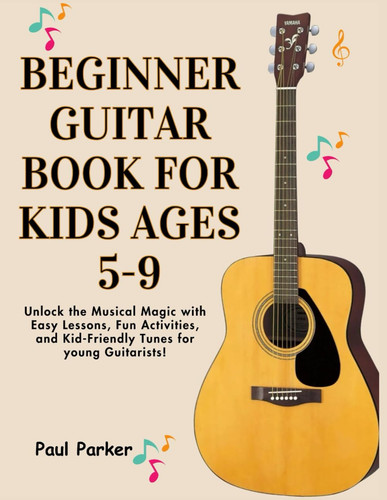Beginner guitar book for kids - guitar,