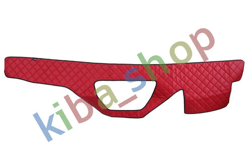 Dashboard mat red - mat,