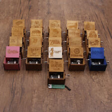 Retro Wooden Hand Crank