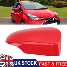 Red door wing mirror cover - door,