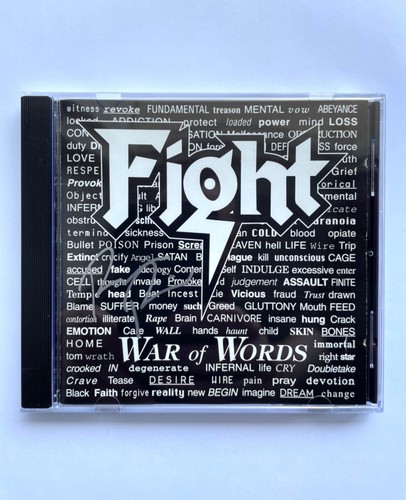 Fight war words signed - of, *signed*