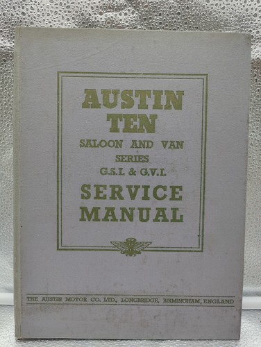 Austin ten saloon van series - austin,