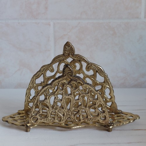 Vintage letter napkin holder - letter,