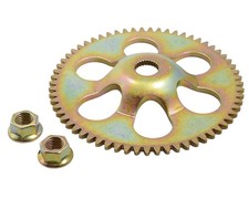 Starter ring sprocket starter