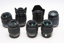 Pentax DSLR Kit Lens Job Lot. 18-55, 50-200, Pentax, Samsung. Joblot