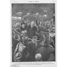 CREDITON Devon The Arrival of