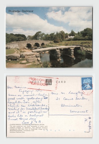 Postcard clapper bridge - -,