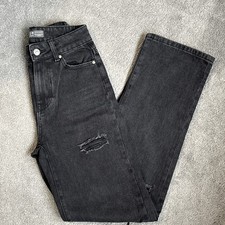 Primark Black Straight Ripped
