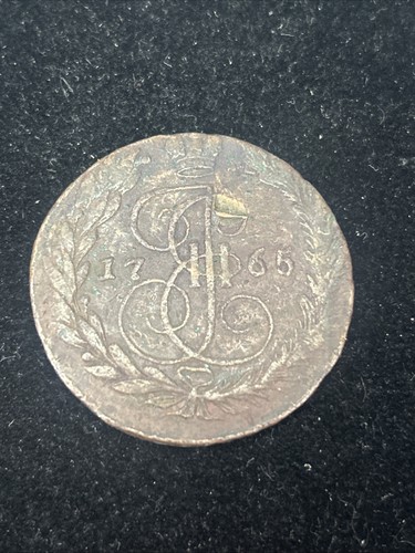 Sasa 1765 kopek large copper - 1765,