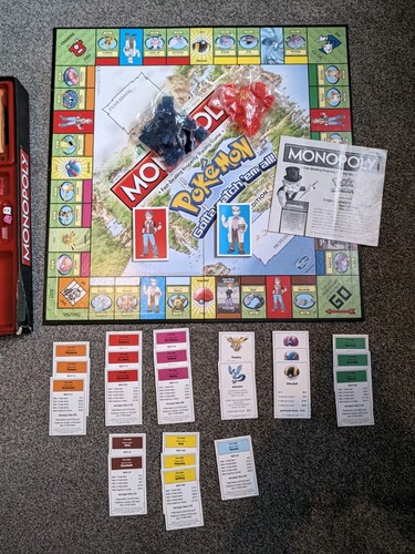 Pokemon monopoly kanto - monopoly,