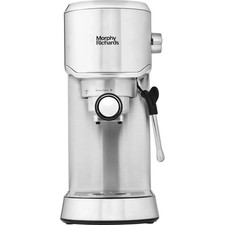 Morphy Richards 172022 Espresso Coffee Machine 15 bar Stainless Steel, Brand New