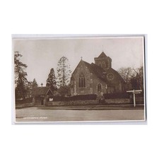 CHIDDINGFOLD St Mary's Church, RP Postcard c1933, Unused