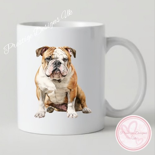 Charming bulldog mug - charming,