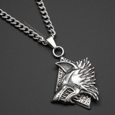 Dire Wolf Necklace Stainless