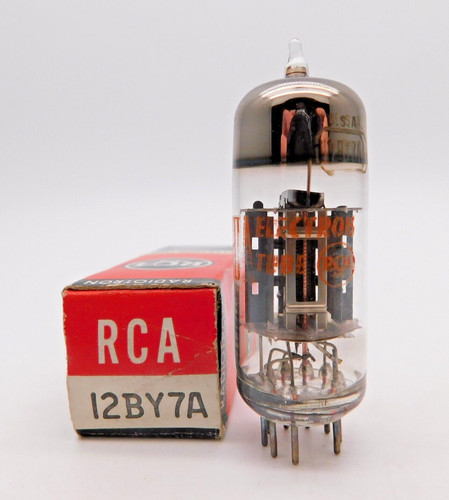 Rca 12by7a valve tube - rca, nos