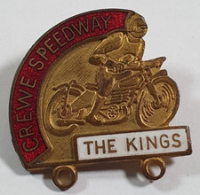 Crewe Speedway Enamel Pin