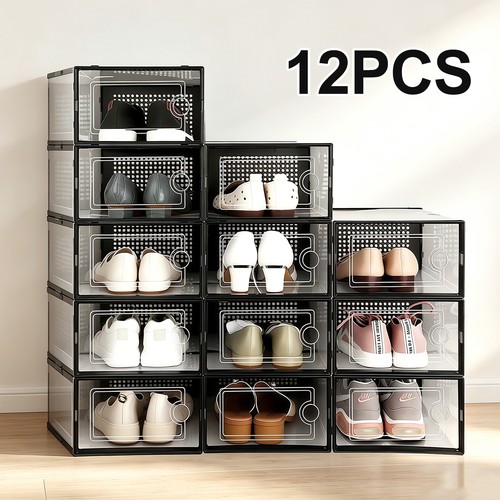 Shoe storage boxes pcs - storage, 12