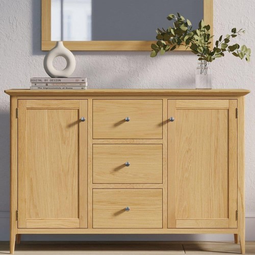 Solid oak large drawer - oak,