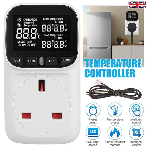 Digital plug thermostat - in,