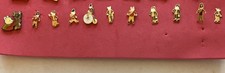 11 Vintage Rupert The Bear Pin Tie Lapel Badges  - Enamel Lacquered
