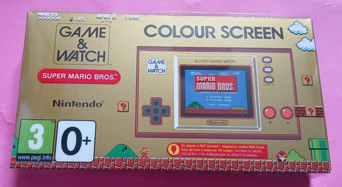 Game watch super - super, mario