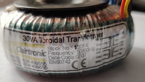 Toroidal transformer - toroidal,