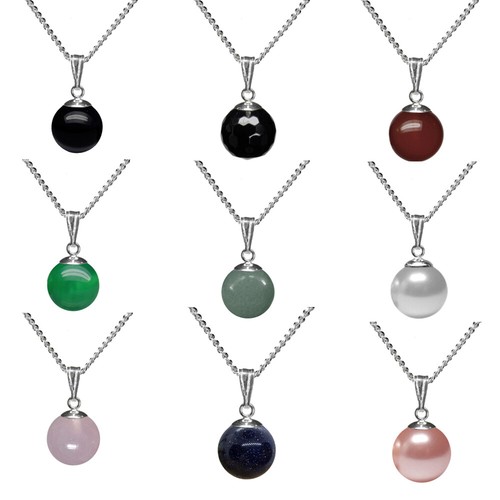 Gemstone bead ball sphere - /,