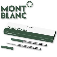 Montblanc Ballpoint Pen Refill Refills M Irish Green Green 2 Pack