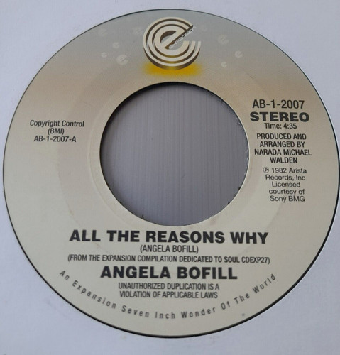 Angela bofill all - bofill, the