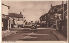 'Solograph' Postcard of The Square Braunton A. Sweetman & Son, Ltd