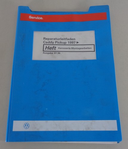 Workshop manual caddy - manual, vw