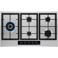 AEG 6000 Series 86cm 5 Burner Gas Hob - Stainless Steel HGB95522YM