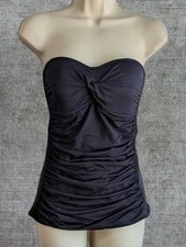 M (12) Moontide Tankini Top Twist Bandeau Bikinis Tankinis Padded Beach Swimwear
